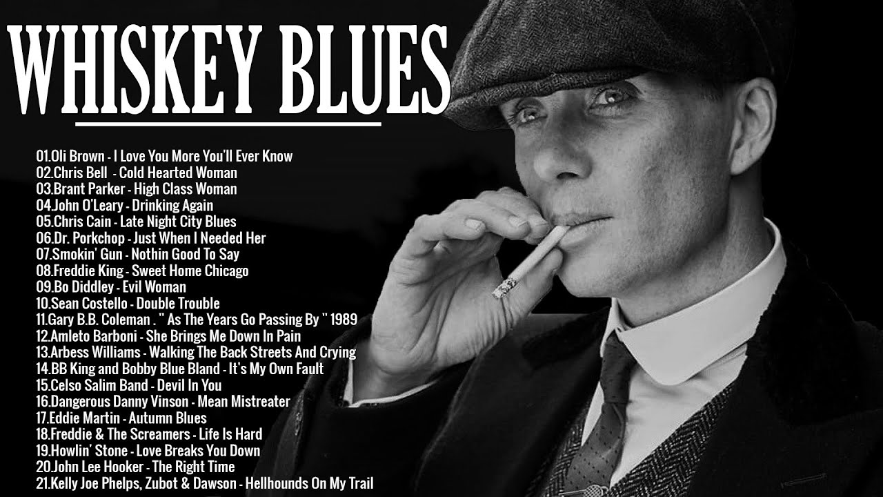 Whiskey Blues Music  | Wonderful selection To Relax, Sleep, Focus | Best Slow Blues Songs Playlist