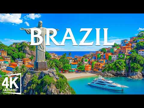 Brazil 4K – Amazon Rainforest, Rio Coastlines, Iguazu Falls and Endless Tropical Horizons