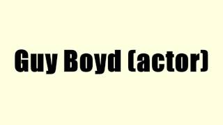 Guy Boyd (actor) video