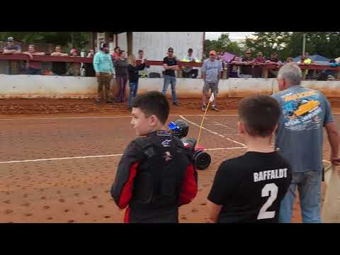 Juice Box Electric go-karts at Coleridge Speedway 9-24-2022