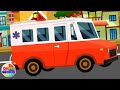 Ambulance Song To Be Safe On Road Nursery Rhymes And Kids Songs With Learning Videos