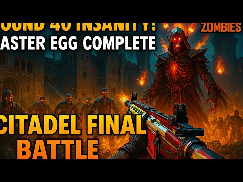 Citadel de Morse Round 40 Easter Egg Battle – Black Ops 6 Zombies Madness!