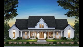 Modern Farmhouse Dream House Plan 4534-00135