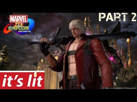 MARVEL VS CAPCOM INFINITE Story Mode Gameplay Walkthrough Part 2 ( let's play commentary guide)