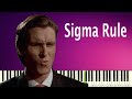 Sigma Rule - Polozhenie - PIANO TUTORIAL