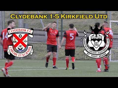 HIGHLIGHTS: Clydebank Amateurs 1-5 Kirkfield United - GGPAFL Division 3 - 04/02/23