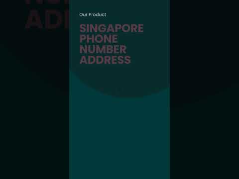Singapore Phone Number Address | Bulk Email Data