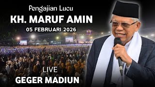 Download lagu 🔴LIVE LATEST KH. MARUF AMIN'S STUDY SERMON FEBRUARY 5, 2026 || IN GEGER MADIUN | mp3