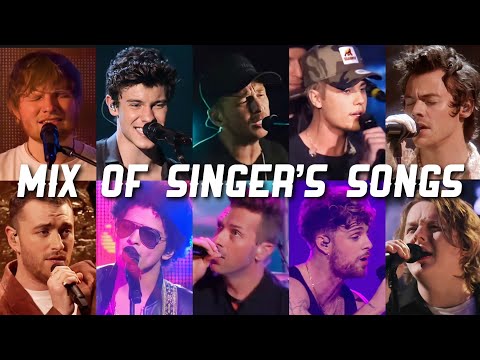 Mashup Viral TOP 10 Famous Male Singers In One Song - Live Performance #1