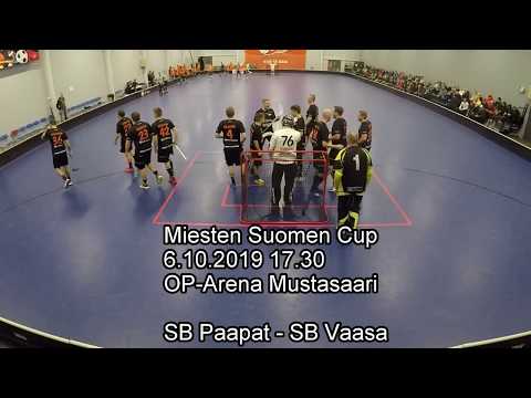 Suomen Cup Salibandy | SB Paapat vs SB Vaasa 6.10.2019