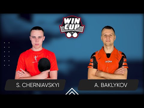 10:45 Serhii Cherniavskyi - Andrii Baklykov West 2 WIN CUP 21.06.2024 | Table Tennis WINCUP