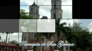 preview picture of video 'valladolid yucatan cenote zaci, calzada de los frailes, parroquia de san gervacio, ex convento'