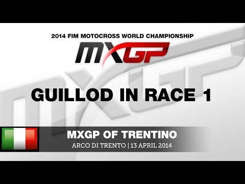 MXGP of Trentino 2014 Valentin Guillod Race 1 - Motocross