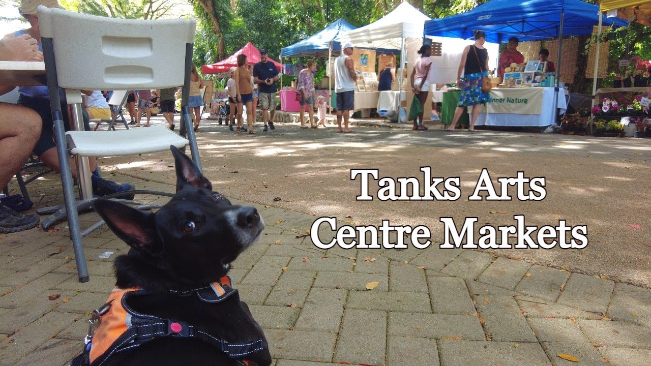 Experience a virtual stroll around Tanks Arts Centre.