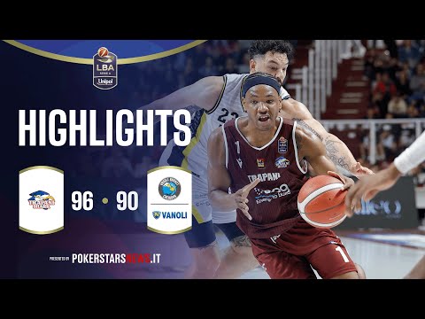 Trapani Shark - Vanoli Basket Cremona | PokerstarsNews Highlights Serie A Unipol 2025/2026