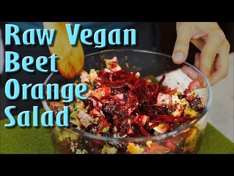 Raw Vegan Recipe: Beet and Blood Orange Salad | Jason Wrobel