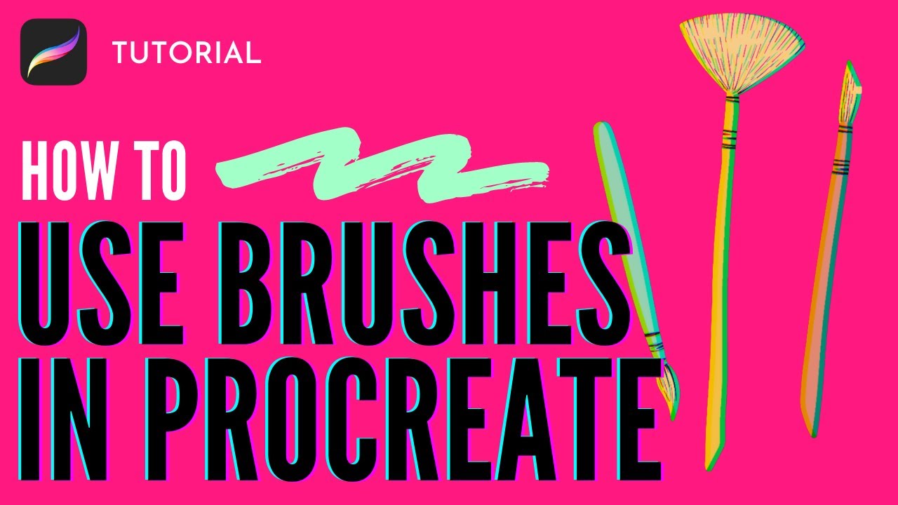 Procreate for Beginners: How to use brushes in Procreate || All the basics you need to know!
