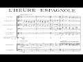 Maurice Ravel L Heure Espagnole 1911 English Subtitles