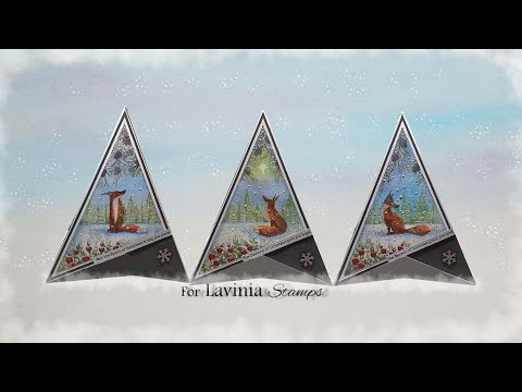 The Spirit of Christmas by Eleana Evans - A Lavinia Stamps Tutorial