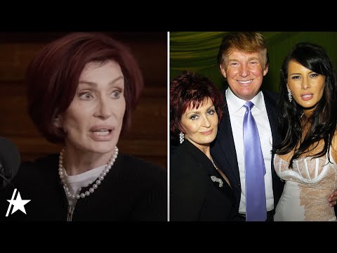 Sharon Osbourne Tears Up After Hearing Donald Trump’s Voicemail About Ozzy's Death