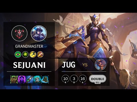 Sejuani Jungle vs Lillia - BR Grandmaster Patch 10.21