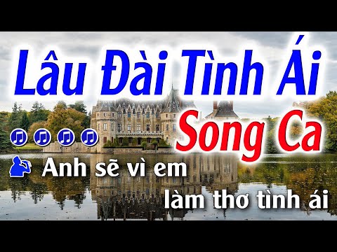 Lâu Đài Tình Ái Karaoke Song Ca ( D ) Đăng Khôi Karaoke - Beat Chuẩn Dễ Hát