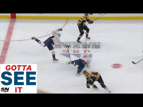 Vidéo: Tom Wilson GÈLE Alex Ovechkin!!!!