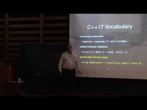 Alisdair Meredith: Implementing tuple in C++17