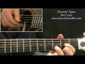 How To Play Jim Croce Dreamin' Again (intro only)
