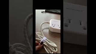 Solo travel gadget alert | Power Strip with multi Outlets & 5 Ft Ext Cord