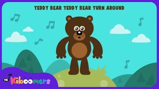 Teddy Bear Teddy Bear Turn Around | Circle Time Song for Preschool | The Kiboomers