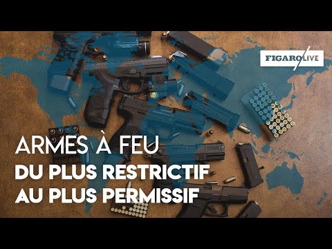 Port d'arme : des pays les plus restrictifs aux plus permissifs