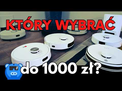 Ranking robotów sprzątających do 1000 zł - 10 najlepszych modeli w 2026 roku
