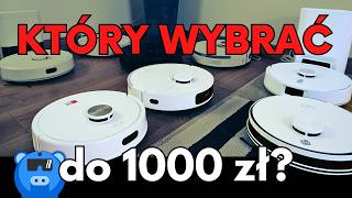 Ranking robotów sprzątających do 1000 zł - 10 najlepszych modeli w 202