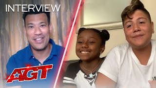Interview: Simon & Maria and Michael Yo Thank Their Supporters! - America's Got Talent 2020 thumbnail