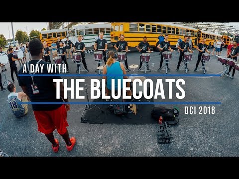 A DAY WITH THE BLUECOATS | DCI 2018