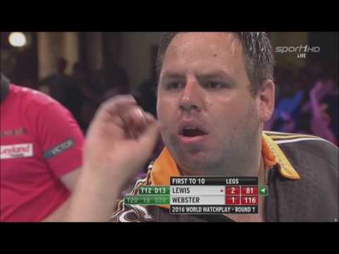 Lewis vs Webster World Matchplay 2016 Round 1