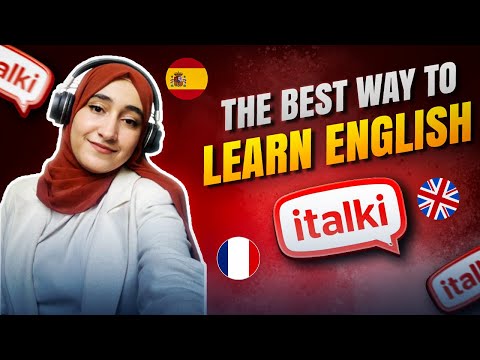 How do i learn English at Italki