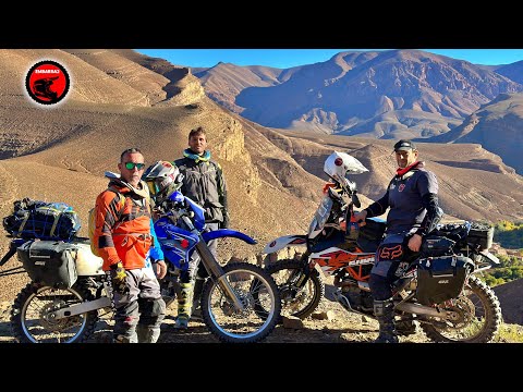 Atravesamos las GARGANTAS del TODRA y DADES. Alto Atlas, MARRUECOS en MOTO