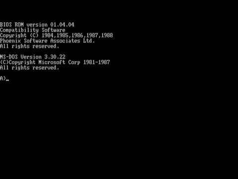Tandy 1000 SL/2 (MS-DOS v3.30.22)
