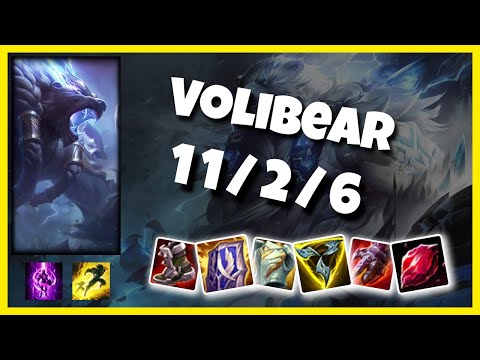Volibear vs Camille EU Challenger TOP (11/2/6) - v11.5