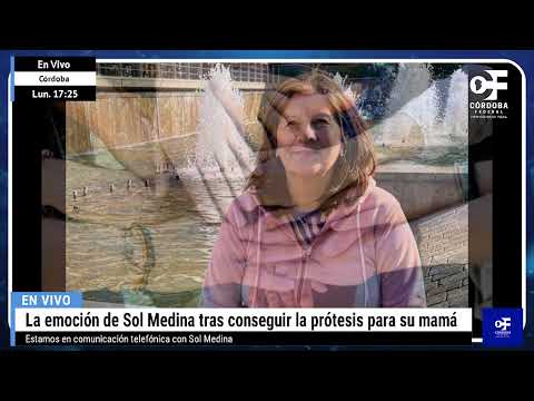 La solidaridad de Río Tercero hizo posible que Nancy consiga su prótesis