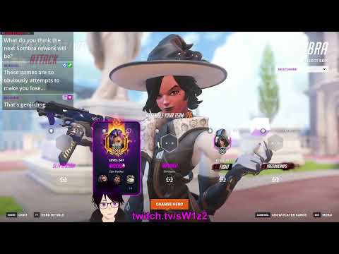 THE BEST SOMBRA is SombraWizard! SOMBRA OVERWATCH 2 SEASON 18 TOP 500 GAMEPLAY