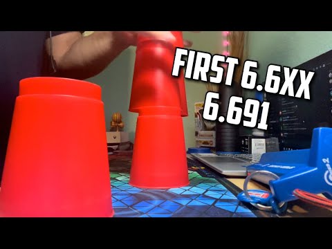 Sport Stacking Cycle 6.691!!! FIRST 6.6!
