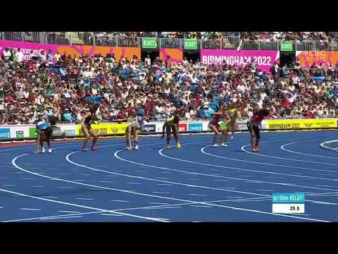 Women's 4×100m Relay Heats 1 Round 1 |Commonwealth Games 2022 Athletics |6th Aug 22 |BIRMINGHAM |