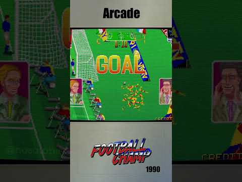 Football Champ / Hat Trick Hero · Arcade · Taito, 1990 · Super Shoot! #retrogaming #nostalgia