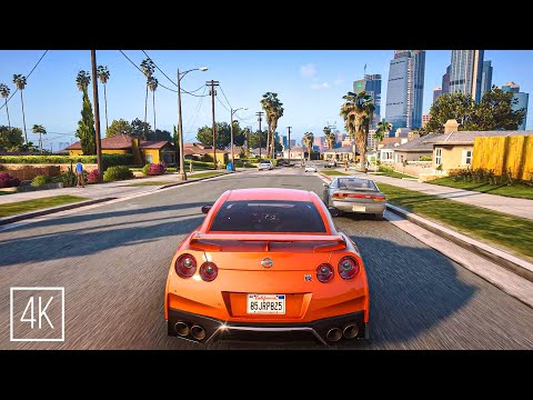 GTA 5 in 2022: Ultra Realistic Ray Tracing Graphics on RTX 3090 - LA REVO 2.0 x GTA V Remake
