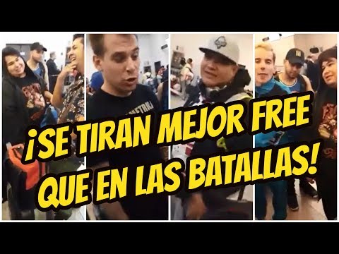 Jony Beltrán, Invert, Skone y Aczino improvisan en el aeropuerto después de la God Level