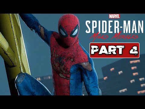 MARVEL'S SPIDER-MAN MILES MORALES PART 4 GAMEPLAY WALKTHROUGH 60FPS