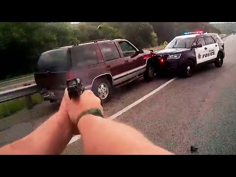 TOP 10 HEART-STOPPING POLICE CHASE STOPS #2